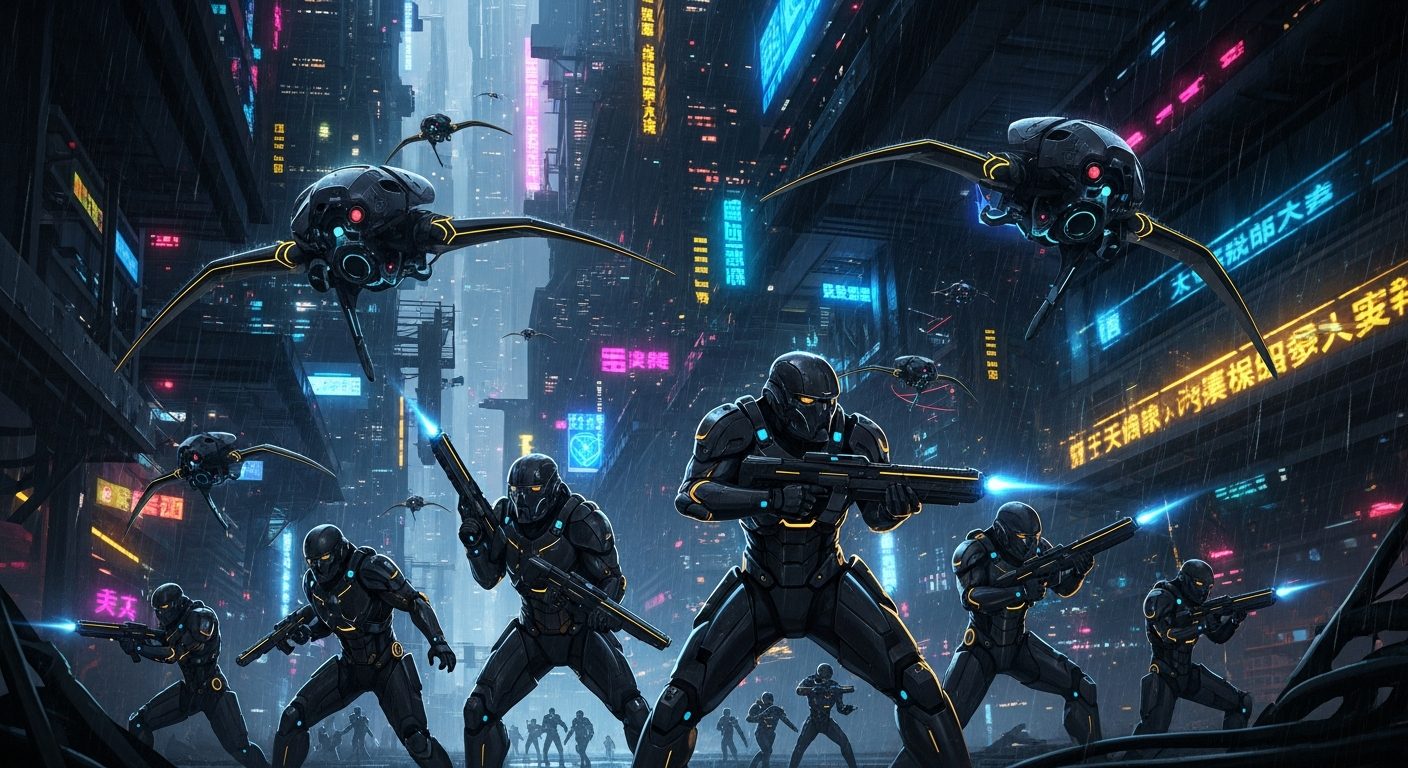 Die Konzernjäger - Elite-Soldaten der Yamamoto Corporation